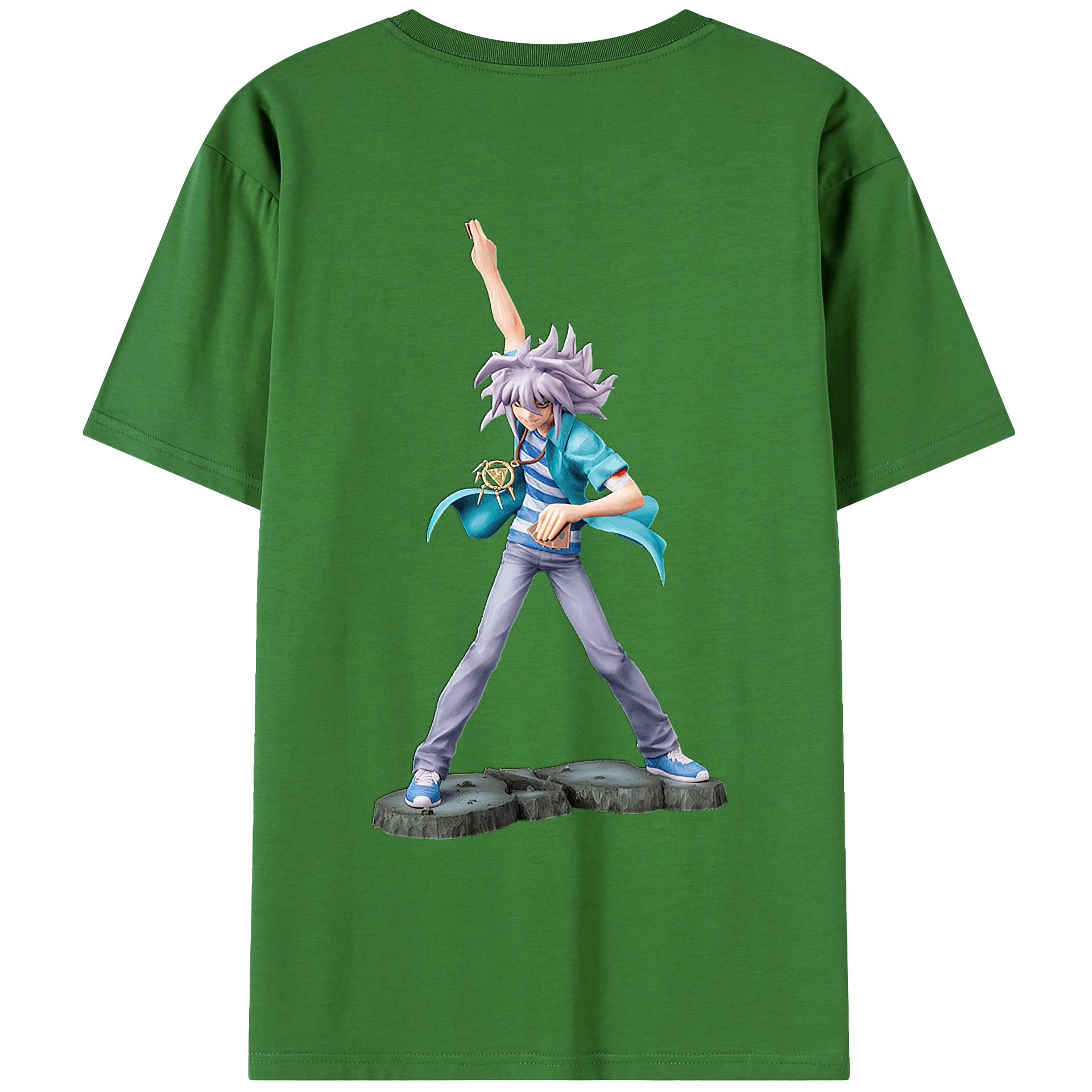 （画像用） 遊☆戯☆王 Yu-Gi-Oh! レディース半袖Tシャツ(バックプリント)